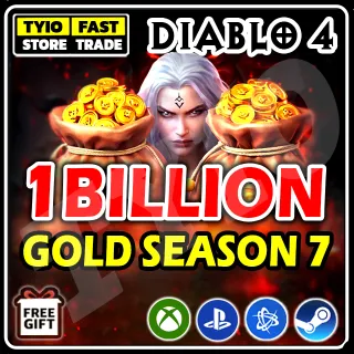 DIABLO 4 - GOLD 1 BILLION