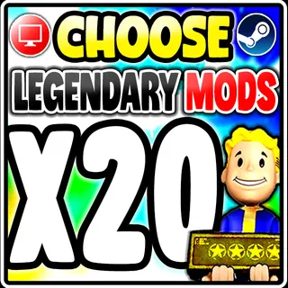 FALLOUT 76 ANY X20 LEGENDARY MOD OF YOUR CHOICE