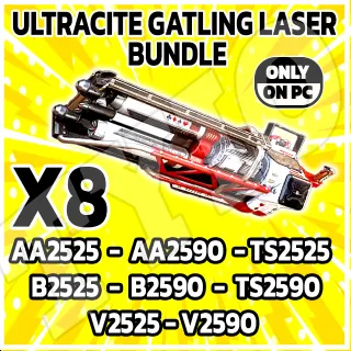 Ultracite Gatling laser