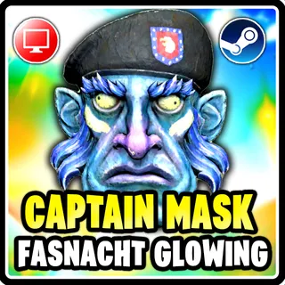 Fasnacht Glowing Captain Mask