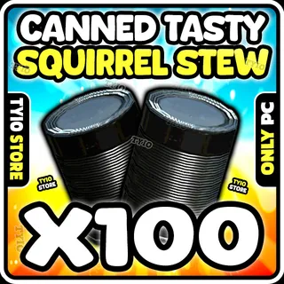 CANNED Tasty squirrel stew