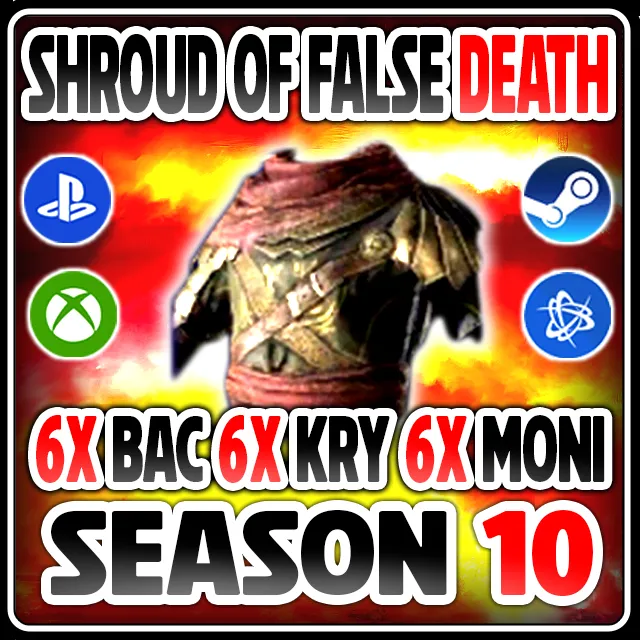 Death Rune Pack Shroud of False Death ( RUNE SET ) - Diablo IV Game Item - Gameflip