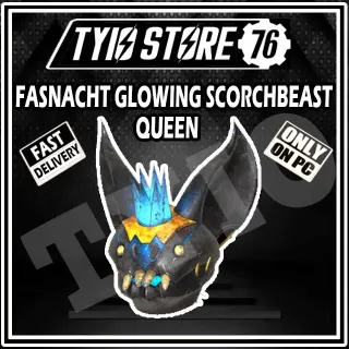 FASNACHT GLOWING SCORCHBEAST MASK