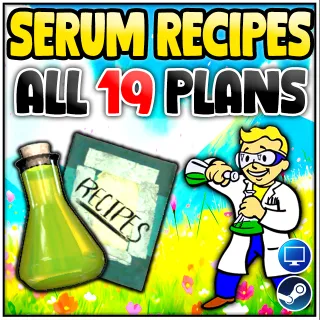 fallout 76 SERUM RECIPES