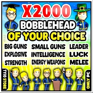 fallout 76 BOBBLEHEAD