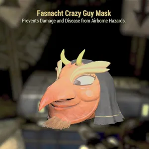 Crazy Guy Mask