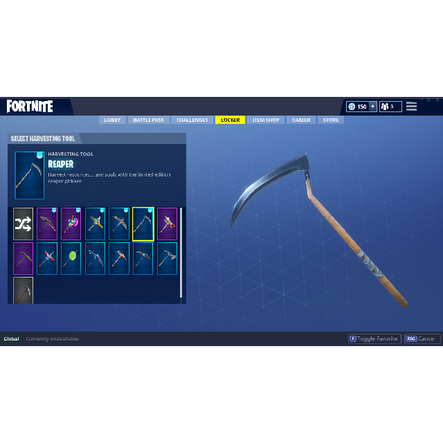 Fortnite Scythe Account Fortnite Ghoul Trooper Account Scythe Harvesting Tool Other Games Gameflip