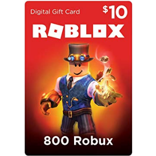 Roblox Gift Card 800 Robux 10 Other Gift Cards Gameflip - how much robux does a 10 gift card give you