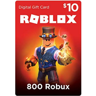 Roblox Gift Card - 800 Robux ($10) - Other Cartões de Presente ...
