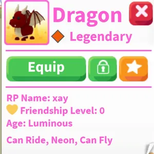 NEON FLY RIDE NEON DRAGO