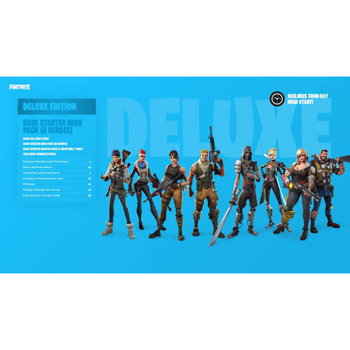 fortnite deluxe edition - fortnite save the world super deluxe
