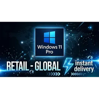 Windows 11 Pro - Official Retail Key 🌍 GLOBAL ⚡ INSTANT