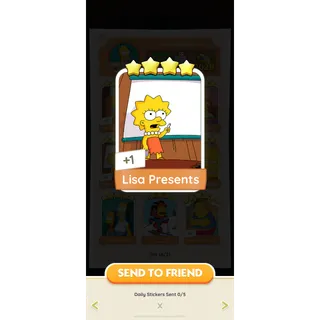 Lisa Presents Monopoly Go