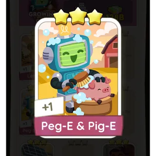 Peg-E & Pig-E Monopoly Go
