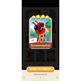 Screamapillar Monopoly Go