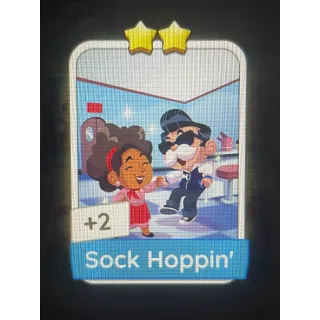 Sock Hoppin Monopoly Go