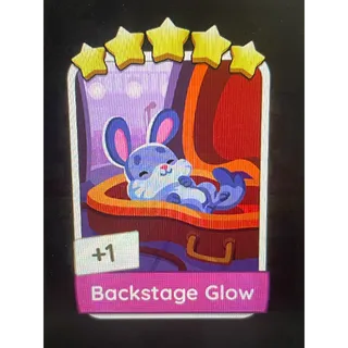 Backstage Glow Monopoly Go