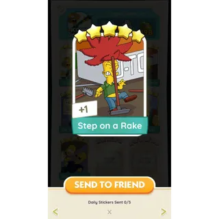 Step on a Rake Monopoly Go