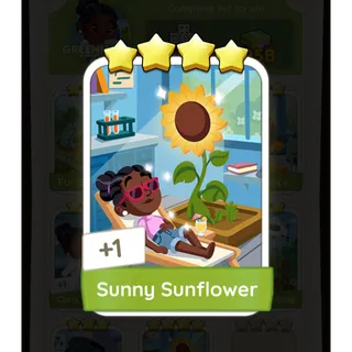 Sunny Sunflower Monopoly Go