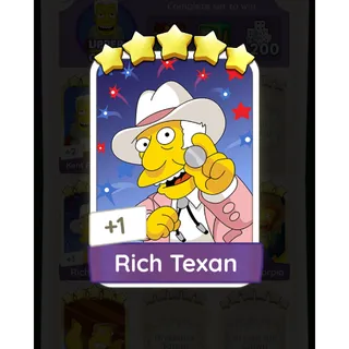 Rich Texan Monopoly Go