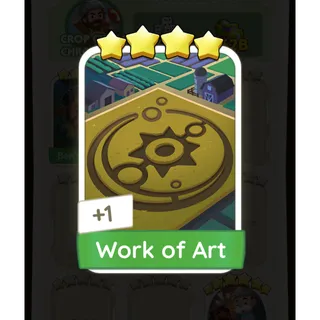 Work Of Art Monopoly Go