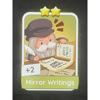 Mirror Writings Monopoly Go