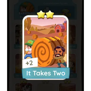 It Takes Two Monopoly Go
