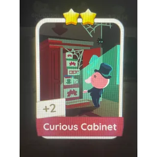 Curious Cabinet Monopoly Go