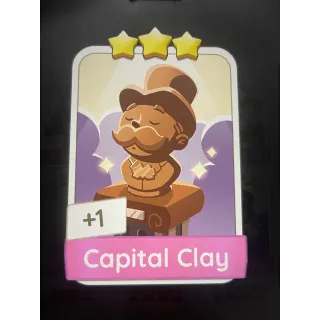 Capital Clay Monopoly Go