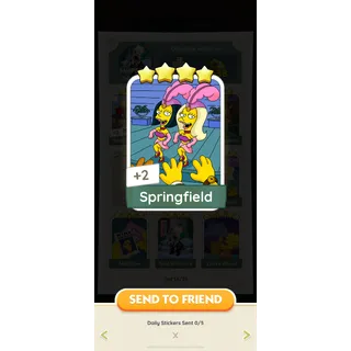 Springfield Monopoly Go