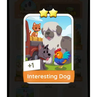 Interesting Dog Monopoly Go