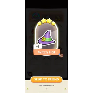 Witch Hat Monopoly Go