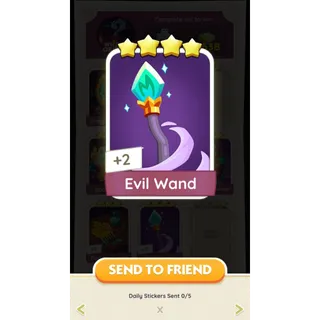 Evil Wand Monopoly Go