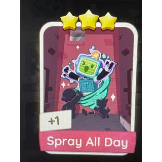 Spray All Day Monopoly Go