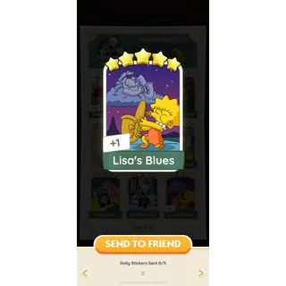 Lisa’s Blues Monopoly Go