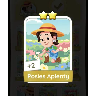Posies Aplenty Monopoly Go