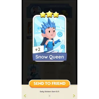 Snow Queen Monopoly Go