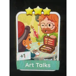 Art Talks Monopoly Go