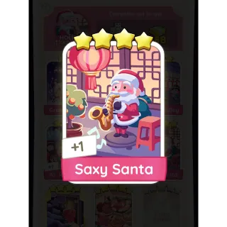 Saxy Santa Monopoly Go