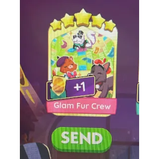 Glam Fur Crew Monopoly Go