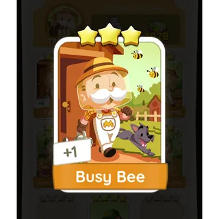 Busy Bee Monopoly Go