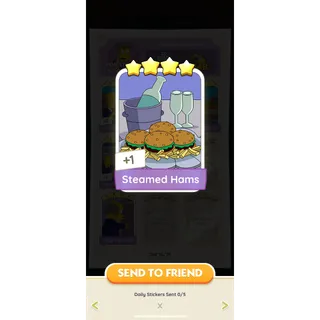Steamed Hams Monopoly Go
