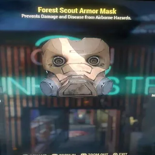 Forest Scout Armor Mask