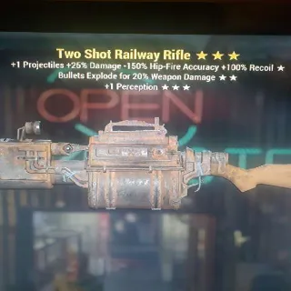 Weapon | TS/E/1P Railway Rifle