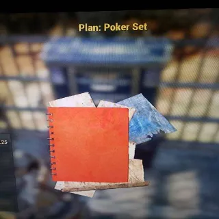 Poker Set Plan