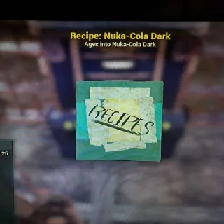 Nuka Cola Dark Recipe
