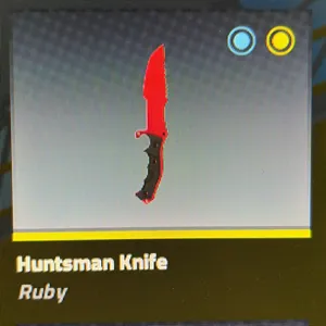 Huntsman Knife - Ruby