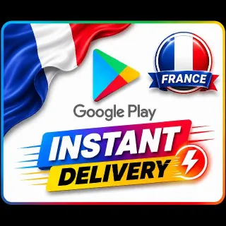 €100 Google Play Gift Card –🇫🇷 France Region – Instant Delivery