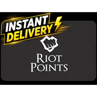 $10 Riot Points 🇺🇸 United States | Instant Delivery