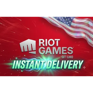 🇺🇸$10.00 Riot Points USA – League of Legends & Valorant – Instant Delivery